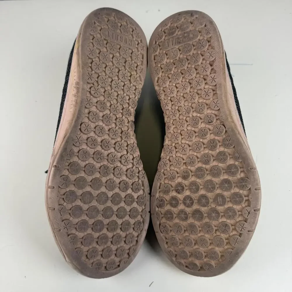 NoBull Black Gum Trainer Crossfit Shoes Pink Soles Women Size 9 Men Size 6.5